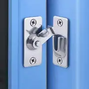 Door Hasp Latch 90 Degree, Stainless Steel Safety Angle Locking MK2 1pcs small