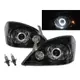 卡嗶車燈 適用 NISSAN 日產 X-Trail T30 2003-2006 光導LED天使眼光圈魚眼 大燈