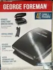 George Foreman Electric Indoor Grill And Panini Press 4 Serving Classic Plate