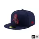 NEW ERA 59FIFTY 5950LOGO STARRED 白襪 海軍藍