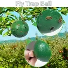 4pc Hanging Fly Trap Ball Fruit Fly Catcher Sticky Trap Insect Bees Fly-Killer