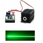Focusable 532nm 100mw Green Line Laser Diode Module With 12V Driver