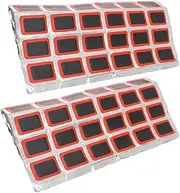 Emergency Rectangle Puncture Repair Kit for Bike Tire Inflatable Patch Set for Mountain Road Bikes