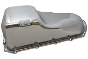RTS Oil Pan Sump, Steel Raw Finish Replacement, For Pontiac V8 301, 455, Each