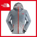 【THE NORTH FACE 男 FUSEFORM HV防水外套《墨灰印花》】CUH3/保暖外套/戶外/登山/悠遊山水