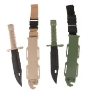 M9 Dagger Model Tactical Rubber Knife For Gift Toy Army Fan Collect CS Game h