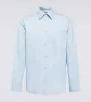 [Nanushka] Nanushka Kaleb cotton oxford shirt UK 14,5 blue