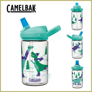 【Camelbak】400ml eddy+ 兒童吸管運動水瓶 雙入組(兒童水壺 安全材質)