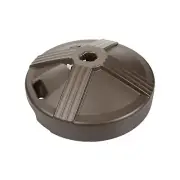 US Weight Durable Fillable Umbrella Base for Patio Table Bronze