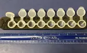 HARELINE'S FLY TYERS STASH BAR. HOOK / BEAD STORAGE. CRAFTS. 8 COMPARTMENTS.