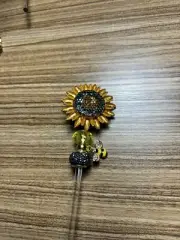 ceramic Sunflower￼tree topper