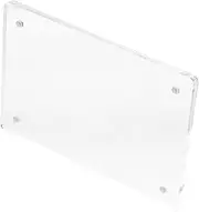 HOUDERCO Acrylic Sign Display Holder Business License Frame Menu Stand Sign Stand