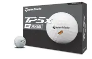 TaylorMade Golf 2024 Symbol TP5X Hotdog GOLFBALLS ONE Dozen