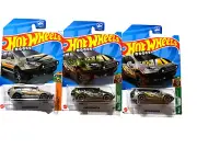 Hot Wheels Chrysler Pacifica Lot of Three: New Tan, Green & Gray Models