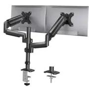 Dual Monitor Mount up to 32 inches Screens, Taller Monitor Stand Hold