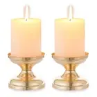 Gold Gold Candlestick Metal Wedding Centerpieces Candle Holders Parties Decor