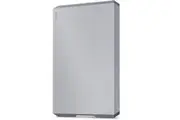 Lacie Diamond Cut Design 2.5" USB-C Portable External Hard Drive 2TB - Moon Silver [STLP2000400]
