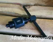 JMP Motorcycle Universal Flywheel Puller M20 x 1.5 Left & Right 2 In 1