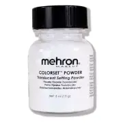 Mehron Colorset Powder Profesional Stage Makeup Set Seal Translucent 0.5 oz