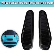 Universal Car Front Hood Scoop Cover Trim Decor Air Intake Flow Vent Bonnet CL