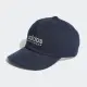 【adidas 愛迪達】LOW DAD CAP 運動帽 休閒帽 棒球帽(男/女 深藍 刺繡LOGO HT2041)