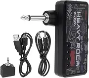 Mini Low Distortion Effector Headphone Amplifier Heavy Rock Home o Musical Instruments Electric Guitar Plug