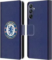 Head Case Designs Officially Licensed Chelsea Football Club Home 2020/21 Kit Leather Book Flip Case Cover Compatible with Samsung Galaxy A15