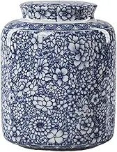 Kitchen Container Exquisite Home Storage Canisters Kitchen Tea Canisters Sugar Canisters Large Ceramic Sealing Canisters Empty Canisters for Loose Tea