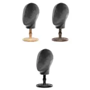 Mannequin Head Hat Display Stand Multifunction Professional Stable Wig Stand for