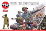 Airfix A02711V WWII US Paratroops 1/32 Scale Plastic Model Figures