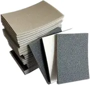 GZHZM 24 Pcs 3 * 4 Inch 300-3000 Grit Sanding Sponge Set Sandpaper Ultra Fine Sanding Sponges Pads Soft Foam Hand Sander Block Wet Dry