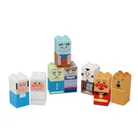 在飛比找Yahoo奇摩購物中心優惠-ANPANMAN 麵包超人-麵包超人與夥伴們的積木樂趣盒(1
