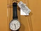 Women's Fossil Watch, Tailor Multifunction Navy Leather Watch ES4394, New