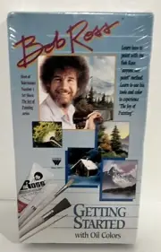 Bob Ross - Getting Started with Oil Colors (VHS, 1999)