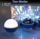 Rotating LED Galaxy Starry Night Light Projector Star Sky Moon Lamp