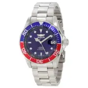 Invicta Men's Watch Pro Diver Automatic Blue Dial Stainless Steel Bracelet 5053