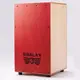 亞洲樂器 SBALAY SCJ2EQ-RD 插電木箱鼓 Cajon、使用鈴鐺響線、附鼓袋、尺寸:35*50*36 公分