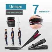 Concealed Footbed Enhancers Invisible Height Increase Insoles Pads USA