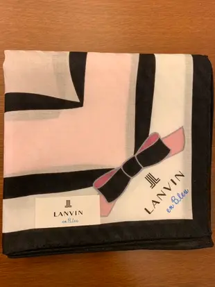 保證正品  FURLA LANVIN RL POLO YSL 女用 男用 純棉手帕 手巾 絲巾 領巾 日本製 母親節