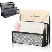 Document Stand Mesh Storage Box Mesh Tray File Storage Rack Letter Paper Holder