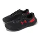 Under Armour 慢跑鞋 Charged Rogue 3 Reflect 黑 紅 透氣 回彈 路跑 訓練 運動鞋 UA 3025525001