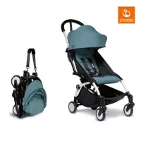 在飛比找momo購物網優惠-【STOKKE】YOYO 輕量型嬰兒推車6+成長組(含YOY