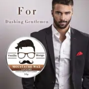 30g Natural Beard Oil And Balm Moustache Wax For Styling A6P1 A9B4 New P9D3