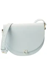 Cole Haan Evie Chain Leather Saddle Bag