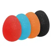 4 Pcs Hand Exercise Balls Squeeze Balls Stress Ball Red/Blue/Orange/Black