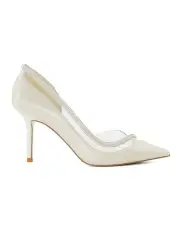 [Dune London] Corabelle Bridal Pump in Ivory