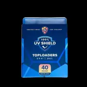 1000 Cardshellz 3x4 Toploader 40pt UV Shield Case 1000 Toploaders