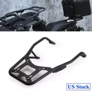 Black Rear Tail Box Rack Bracket Shelf Holder Kit For Harley Pan America 1250