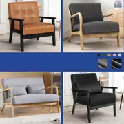 ALFORDSON Armchair Lounge Chair 1/ 2 Seater Sofa Loveseat Fabric Accent Chair