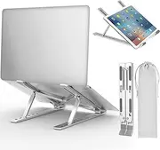 Portable Computer Stand Adjustable Foldable Laptop Stand Adjustable Laptop for More 11-15.6 inch Laptops,Package a